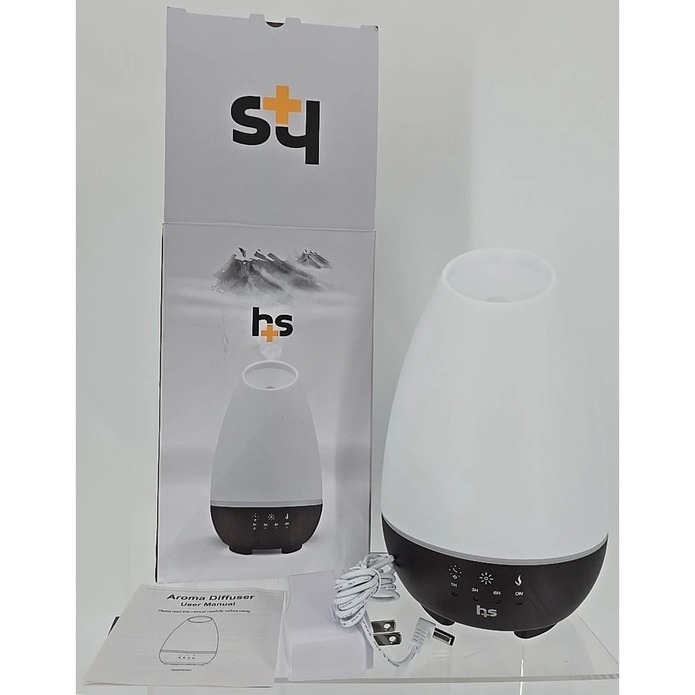 HealthSmart Essential Oil Diffuser, Cool Mist Humidifier and‎ Aromatherapy